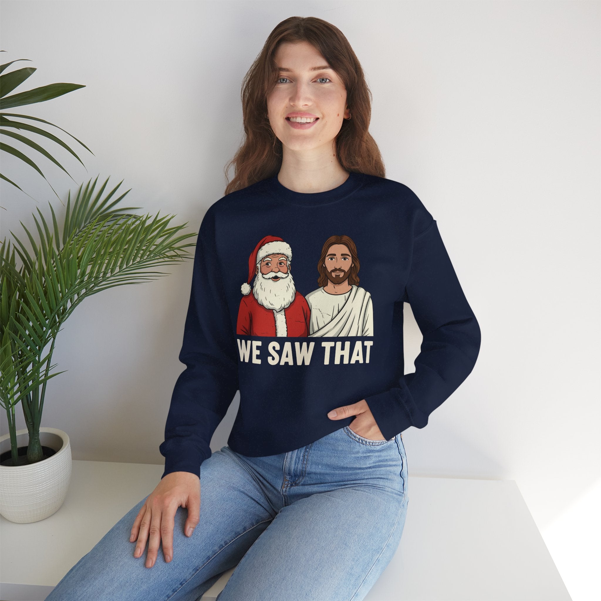 We Saw That Crewneck Sweatshirt - Unisex