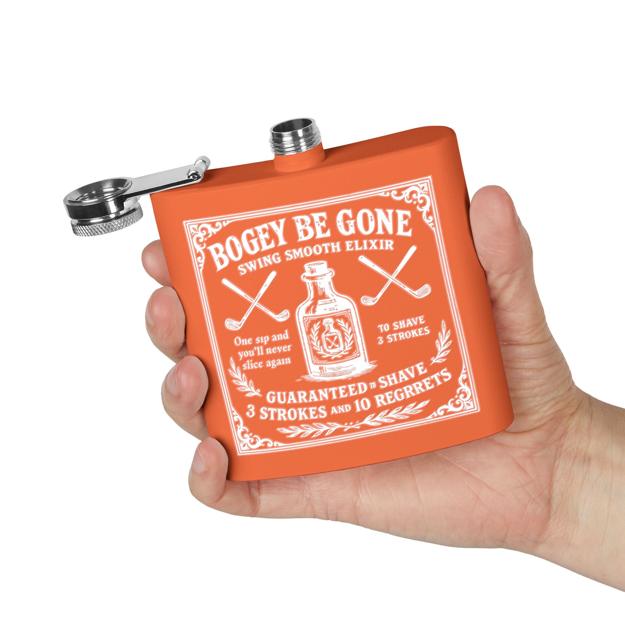 Bogey Be Gone Flask - 6oz