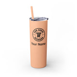 Ann Arbor Local AF Skinny Steel Tumbler with Straw - 20oz