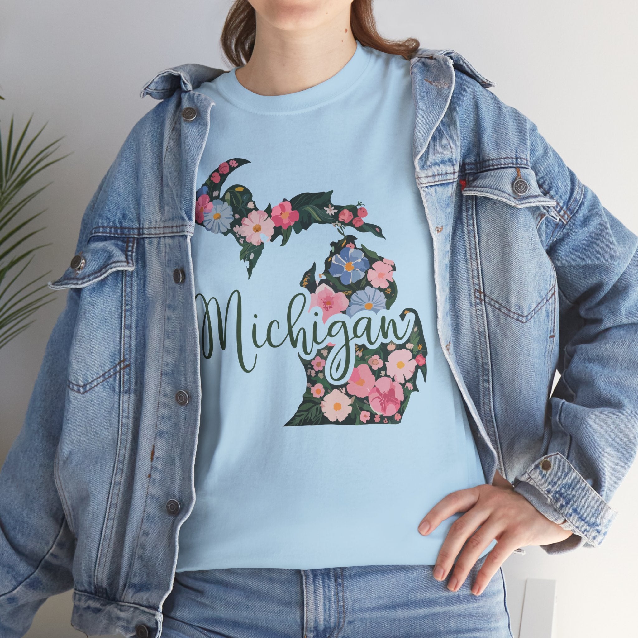 Michigan Floral T-Shirt - Unisex