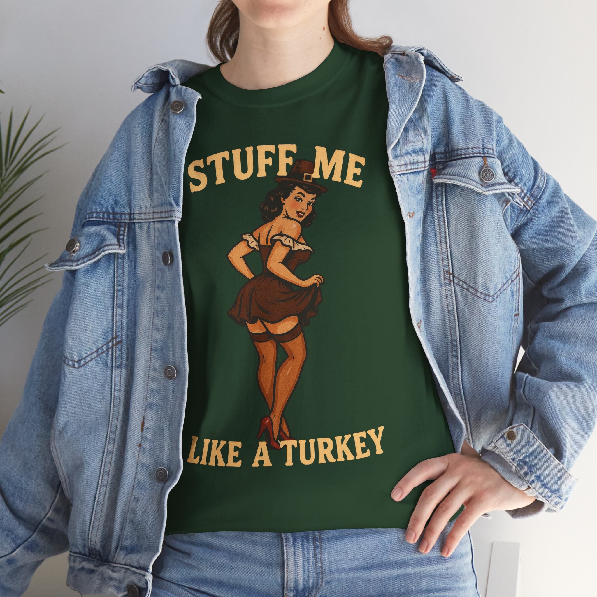 Stuff Me Like a Turkey Basic T-Shirt - Unisex