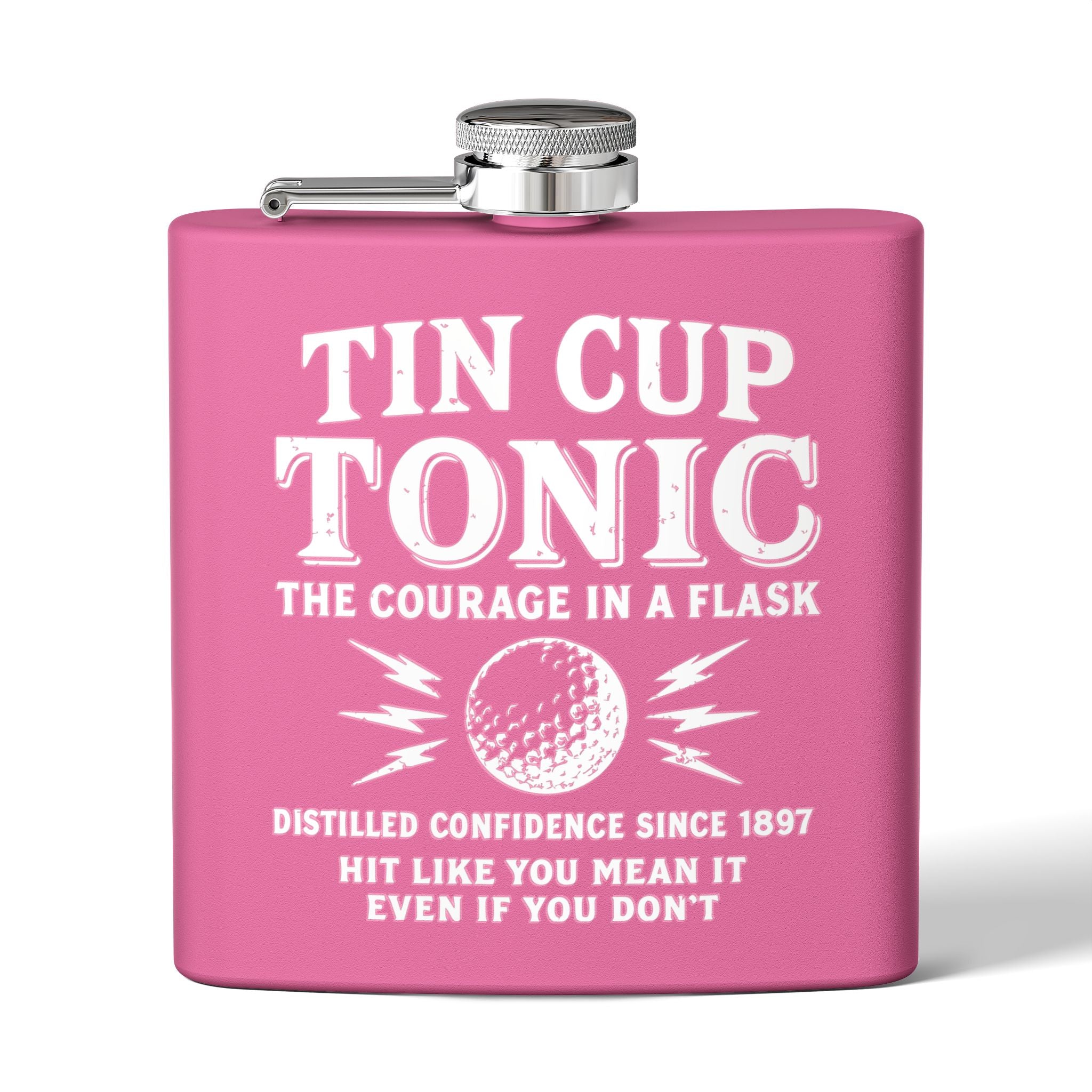 Tin Cup Tonic Flask - 6oz