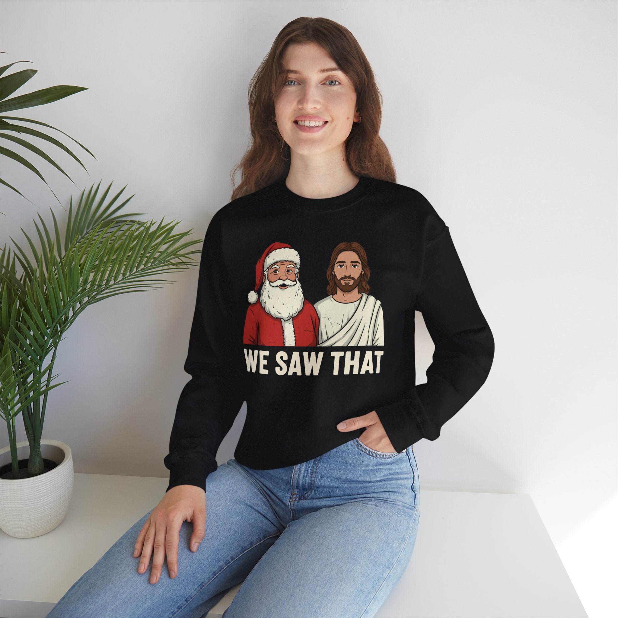 We Saw That Crewneck Sweatshirt - Unisex
