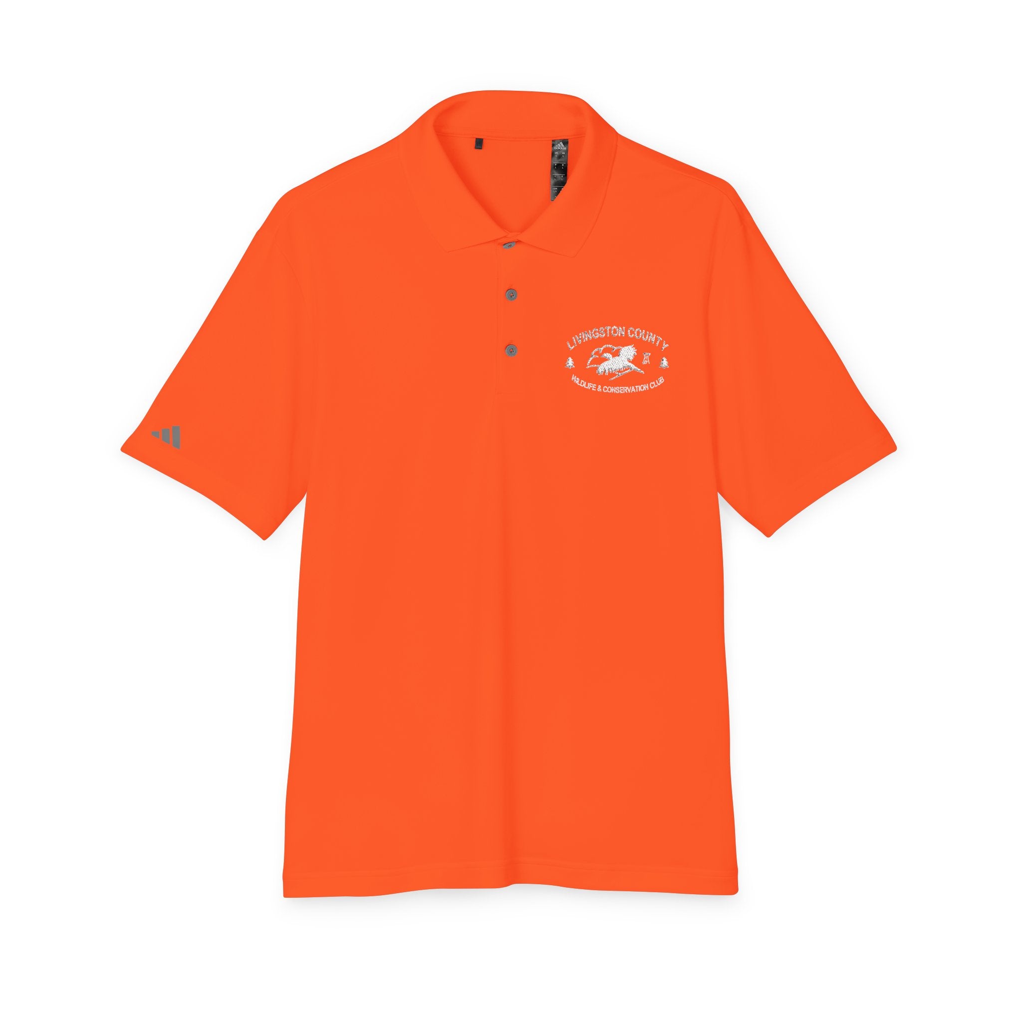 LCWCC Original Logo - Adidas Unisex Performance Polo (Embroidery)