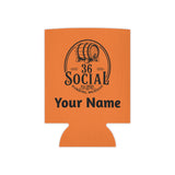 36 Social Logo 2 SL Can Cooler - Regular - Orange (Amaranth)