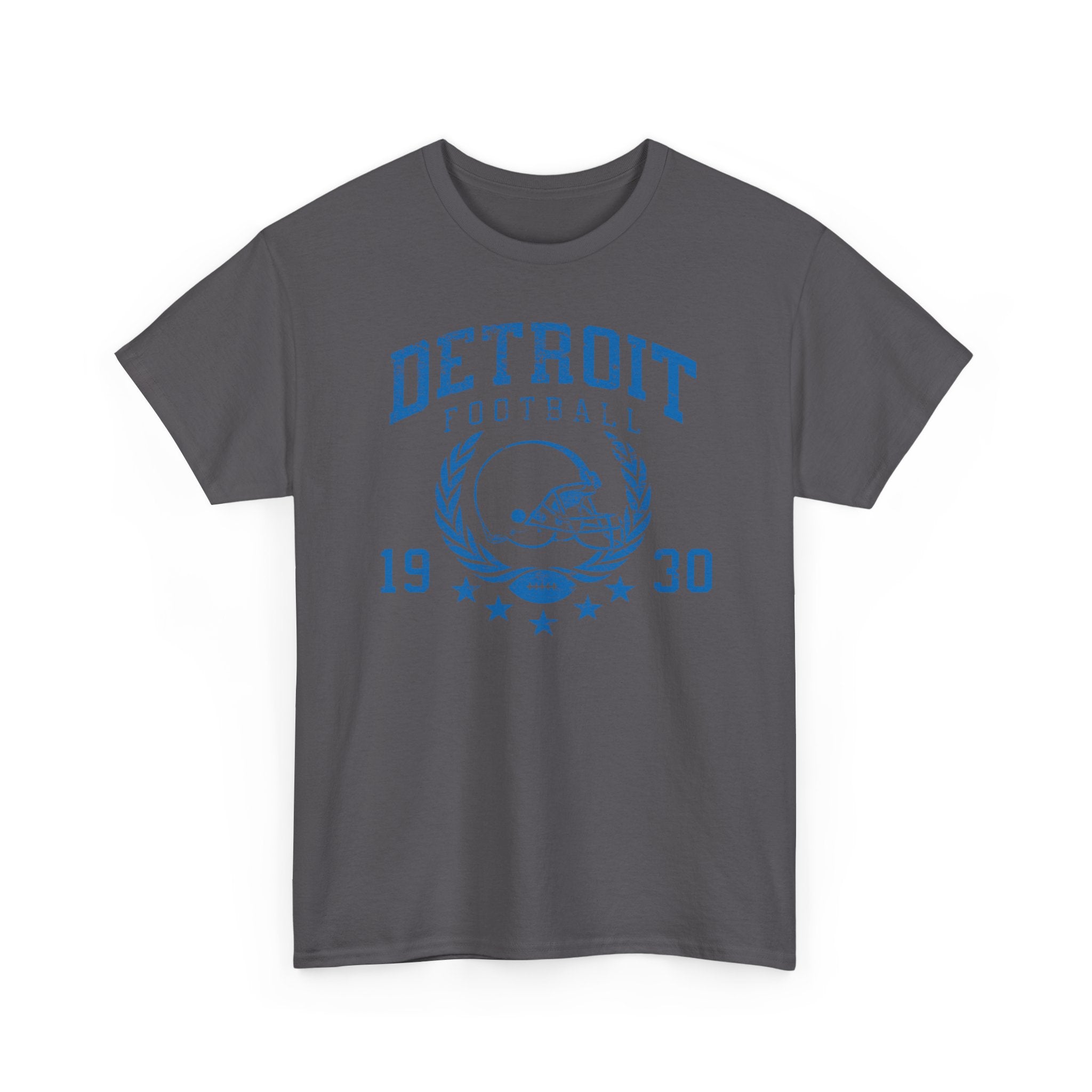 Detroit Football 1930 Blue Basic T-Shirt - Unisex
