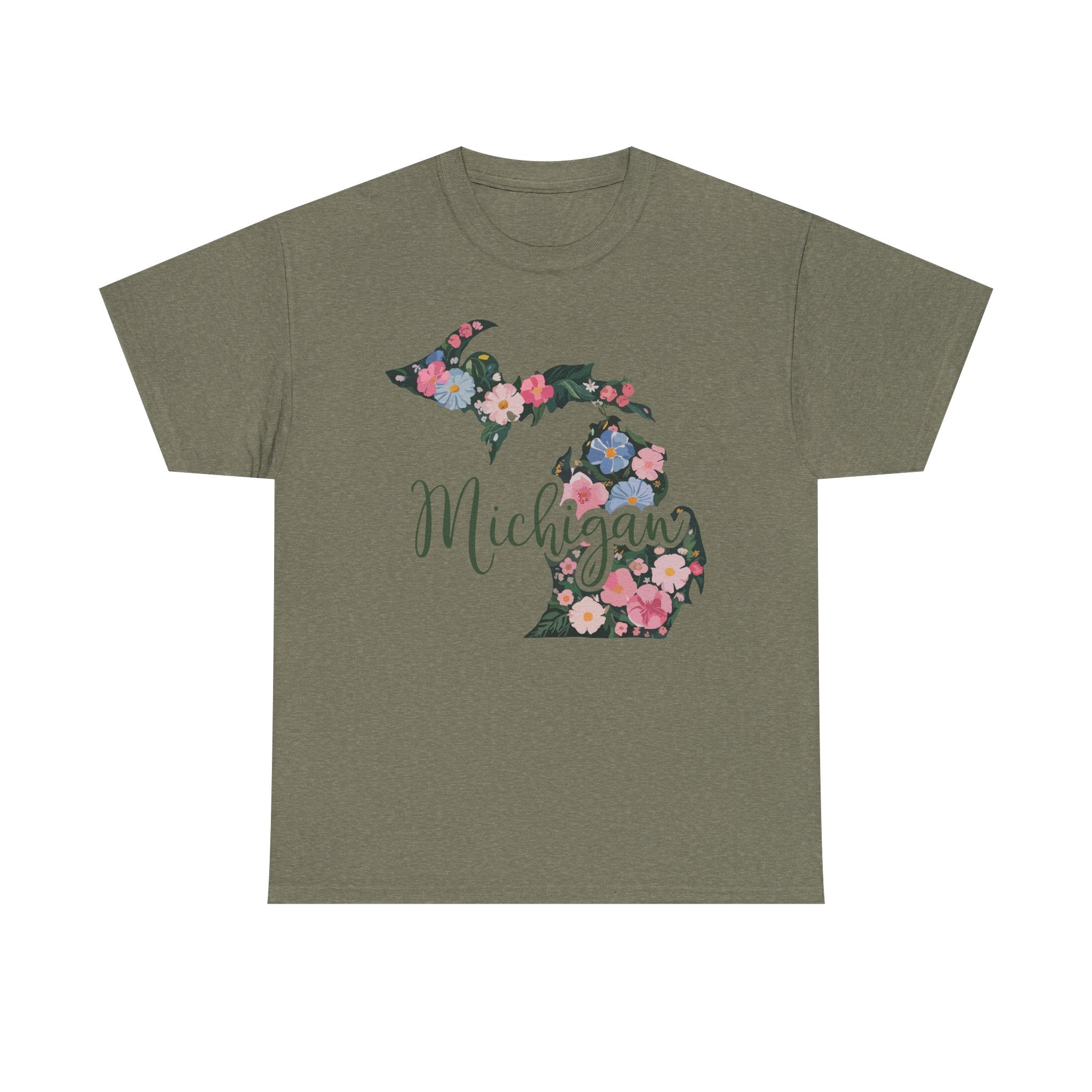 Michigan Floral T-Shirt - Unisex