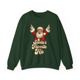 Santas Favorite Ho Crewneck Sweatshirt - Unisex