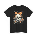 Skull Black Basic T-Shirt - Unisex