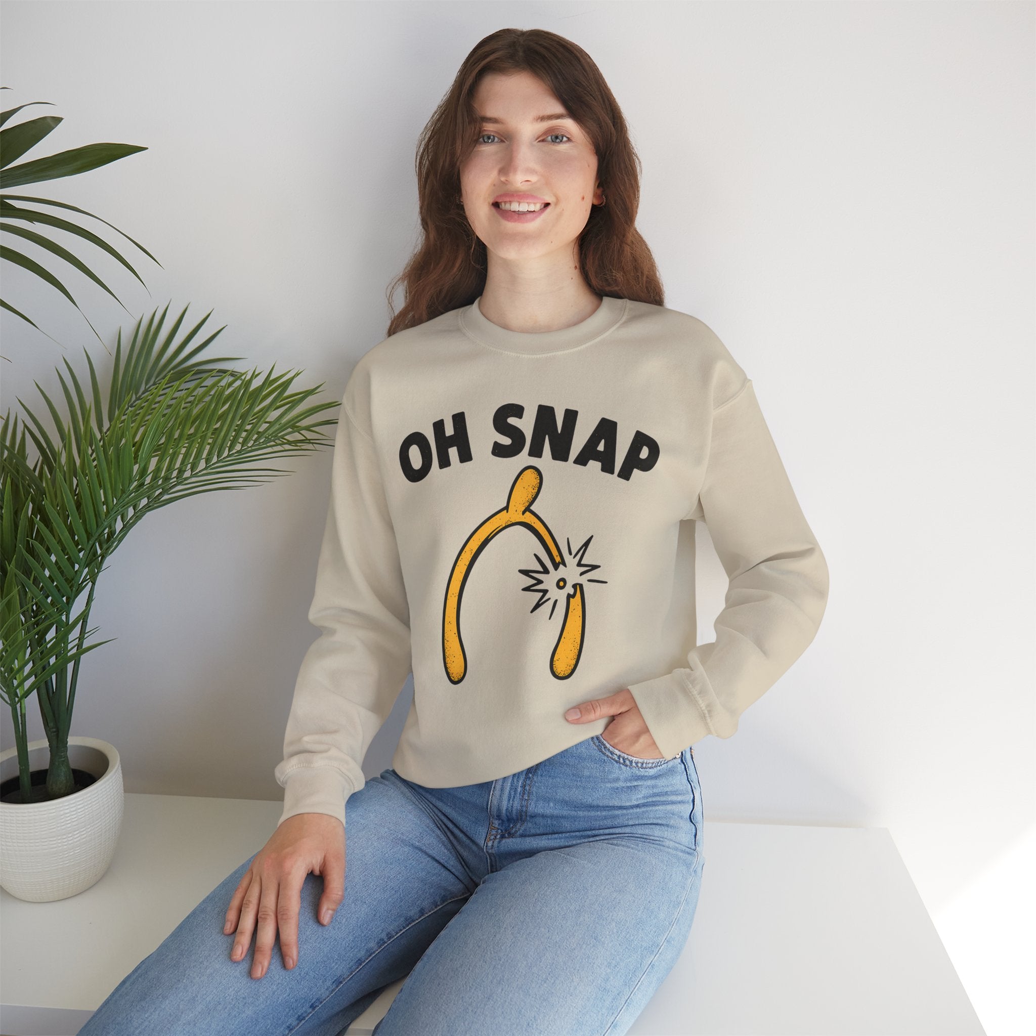 Oh Snap Crewneck Sweatshirt - Unisex