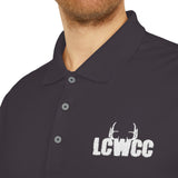 LCWCC Rack Logo Adidas Unisex Performance Polo (Embroidery)