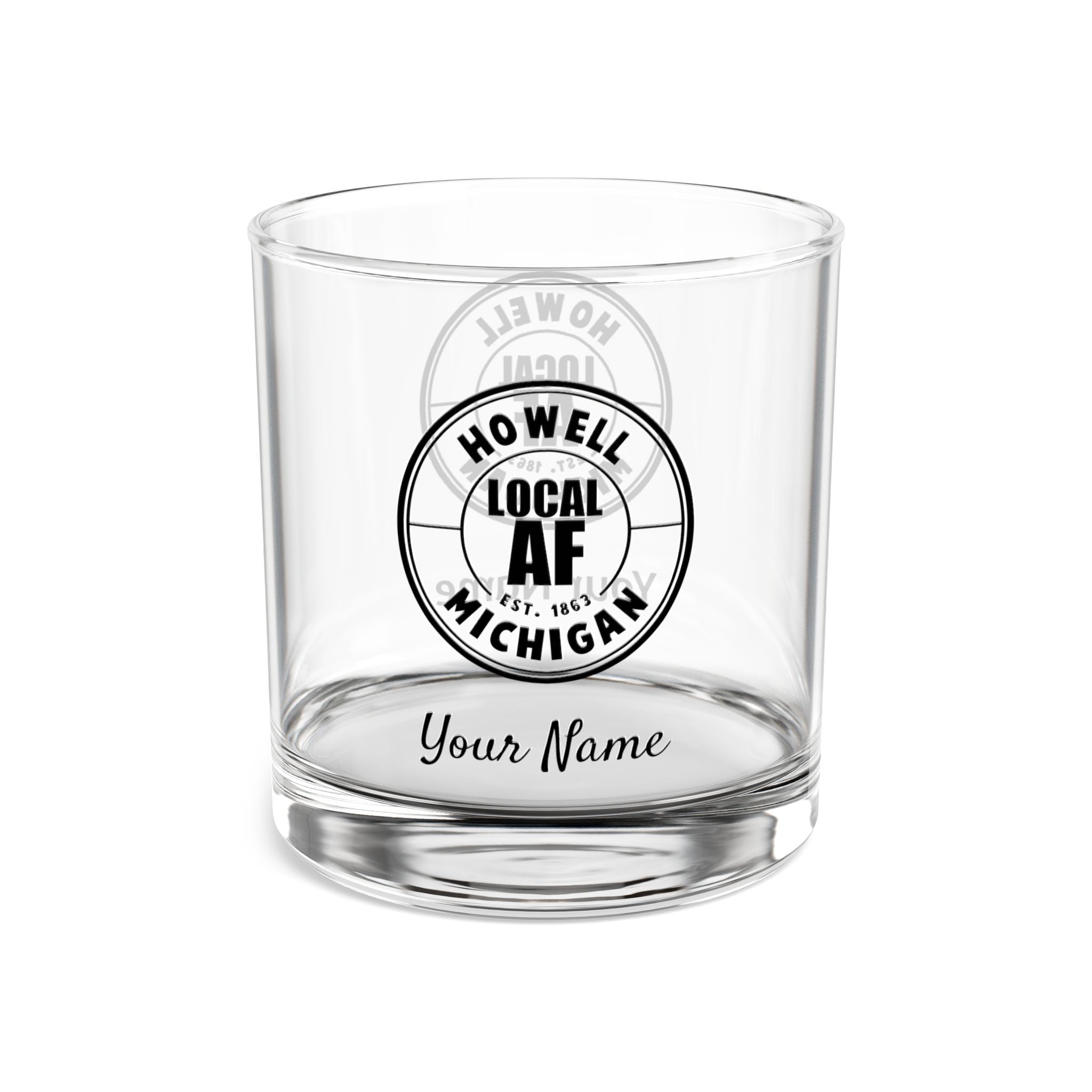 Howell Local AF Rocks Glass - 10oz
