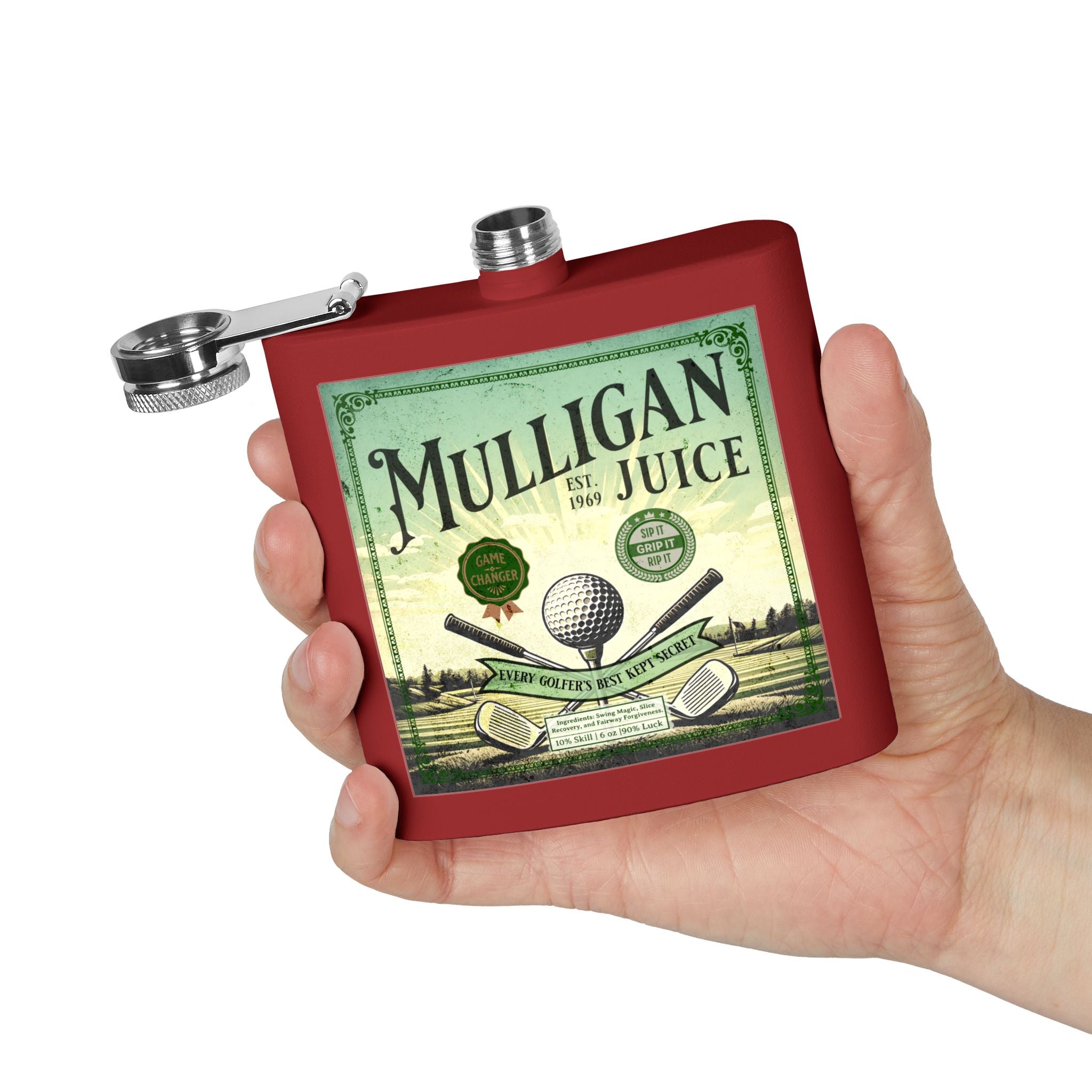 Mulligan Juice  Flask - 6oz