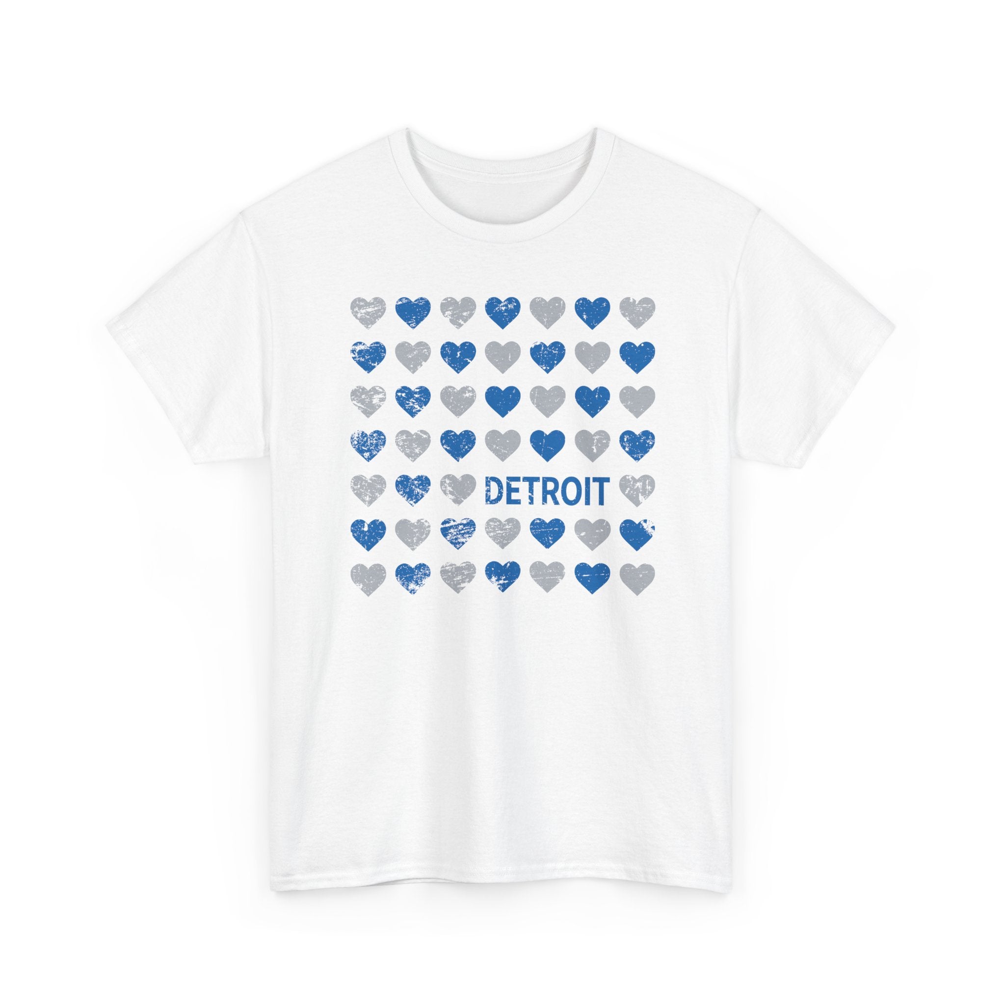 Detroit Hearts Basic T-Shirt - Unisex