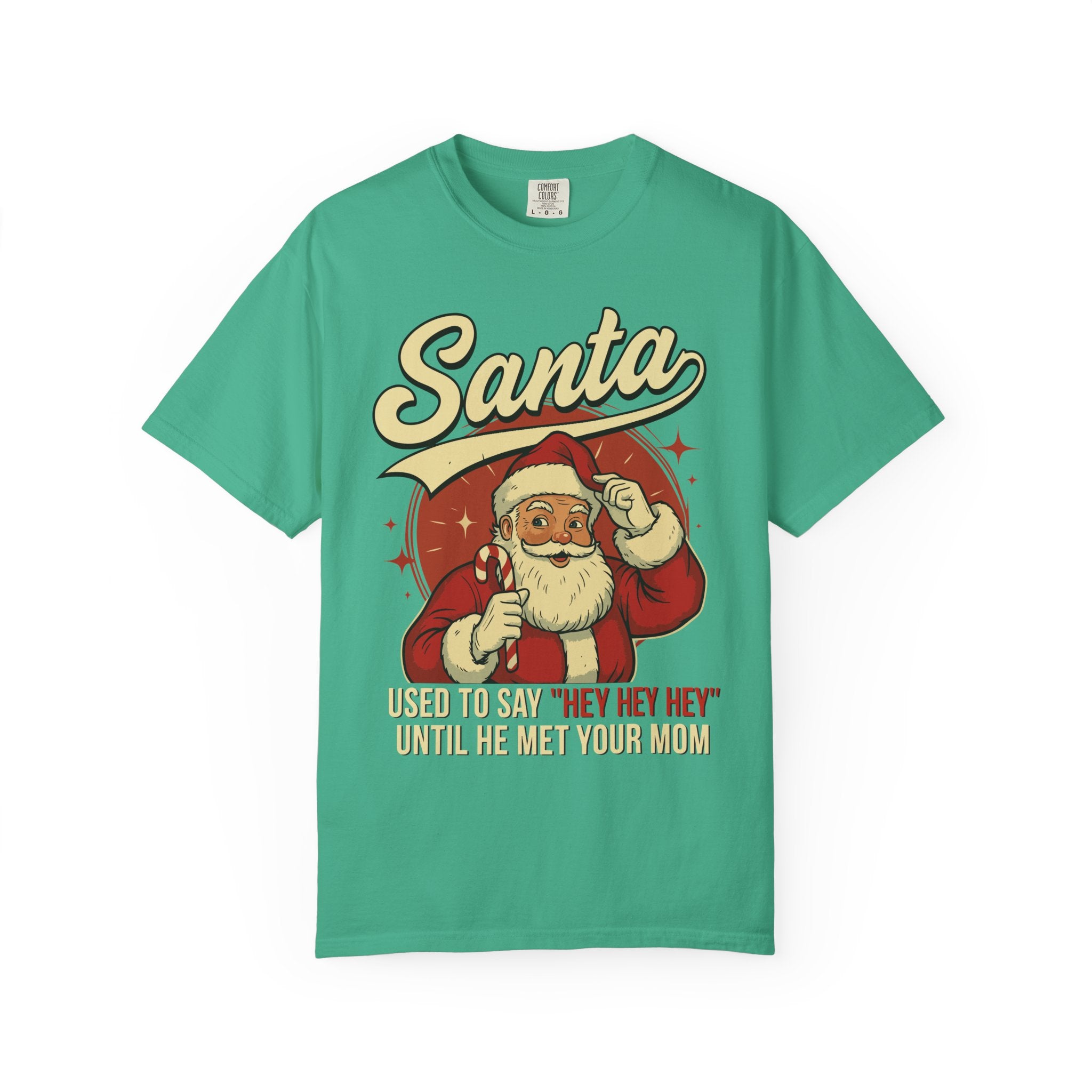 Santa Used to Say Hey Premium T-Shirt - Unisex