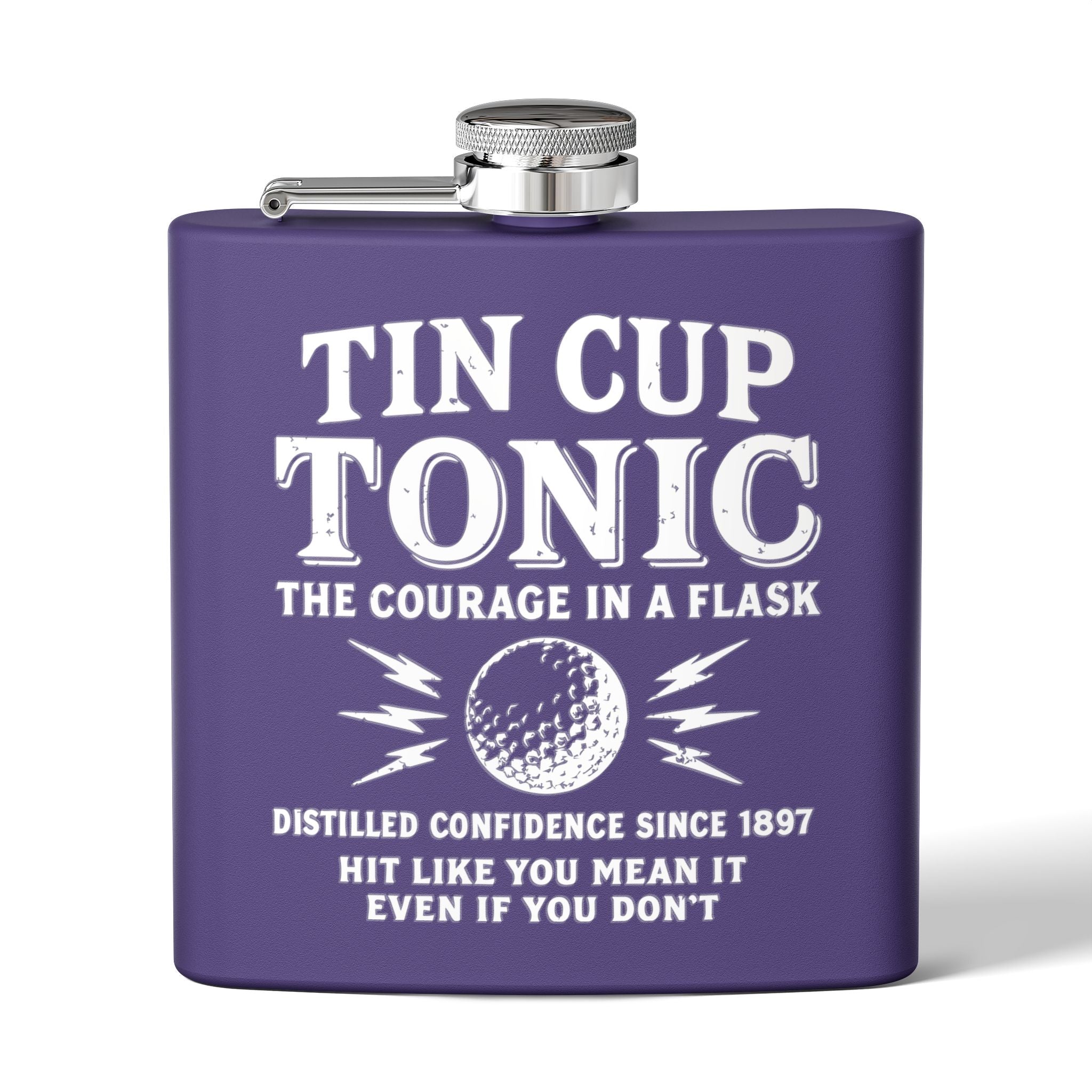 Tin Cup Tonic Flask - 6oz