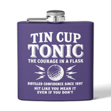 Tin Cup Tonic Flask - 6oz
