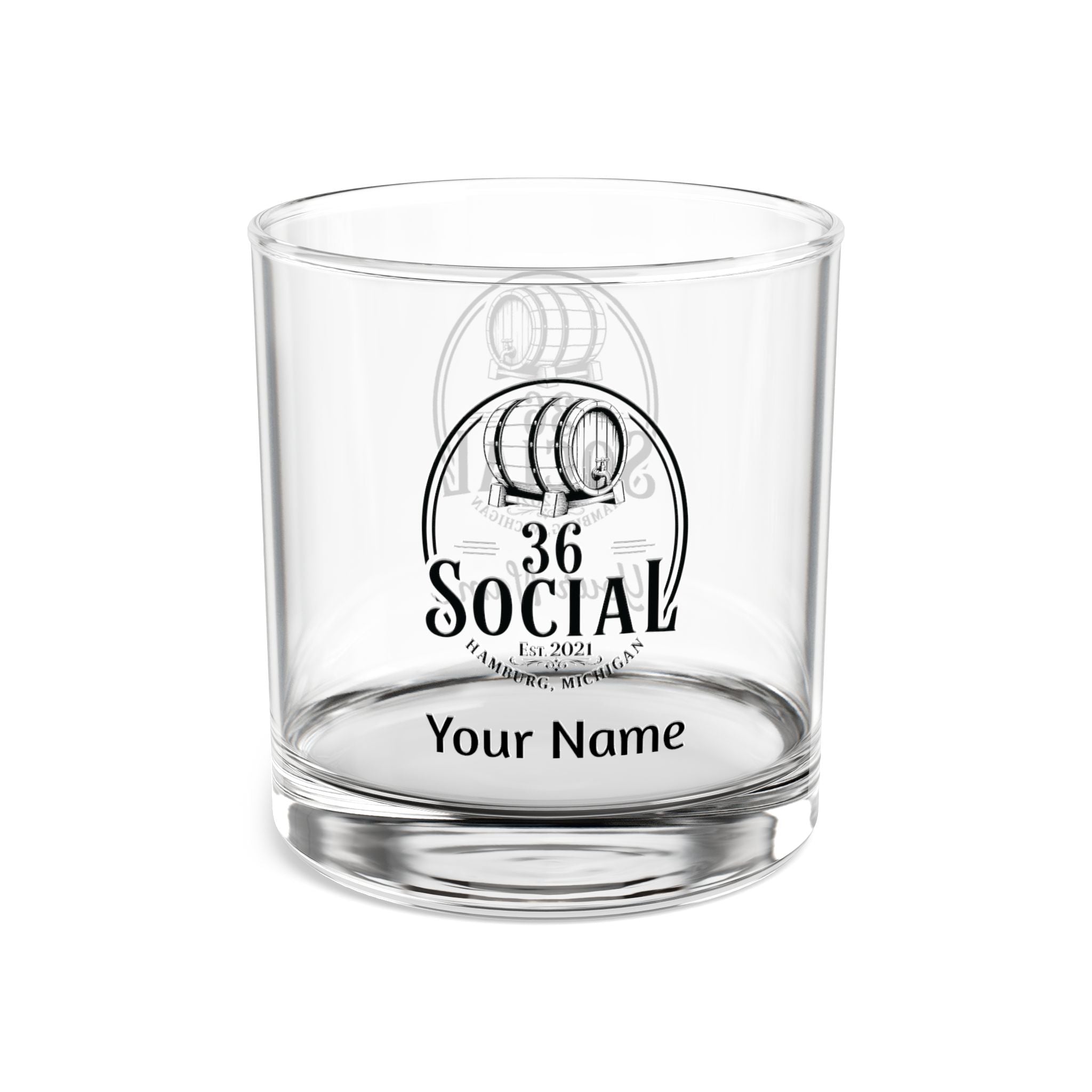 Rocks Glass - 10oz - 36 Social