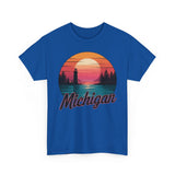 Retro Michigan Sun T-Shirt - Unisex