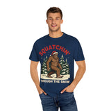 Squatchin Through The Snow Premium T-Shirt - Unisex