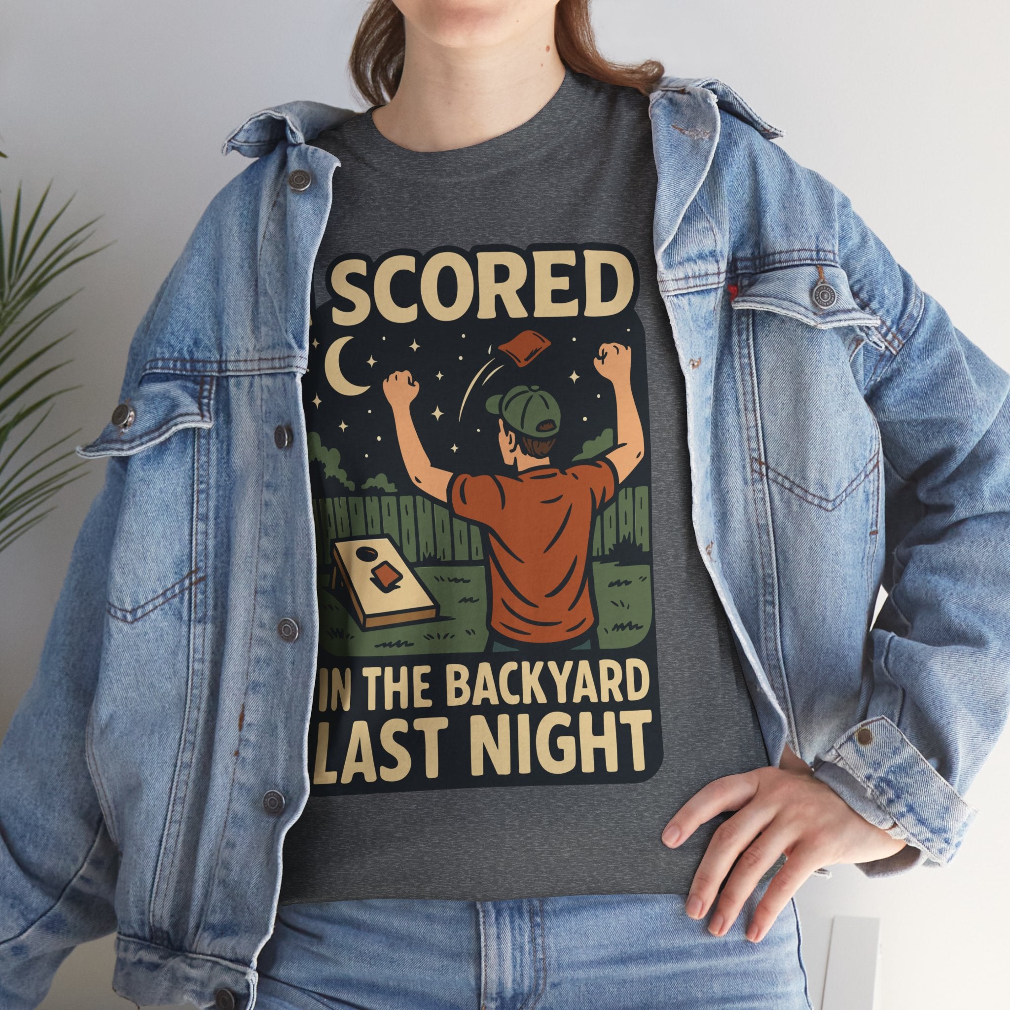 I Scored in the Backyard Last Night Basic T-Shirt - Unisex