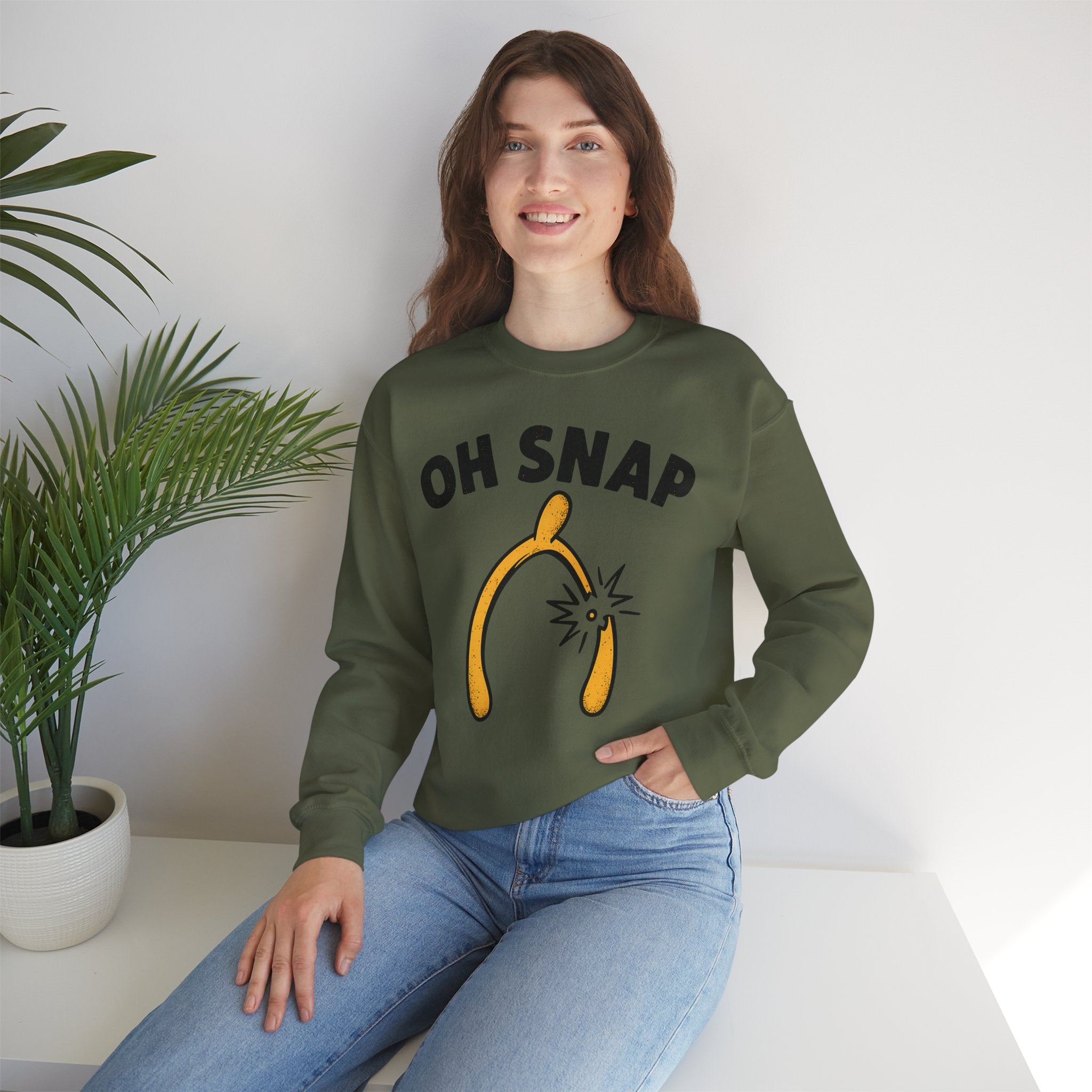 Oh Snap Crewneck Sweatshirt - Unisex