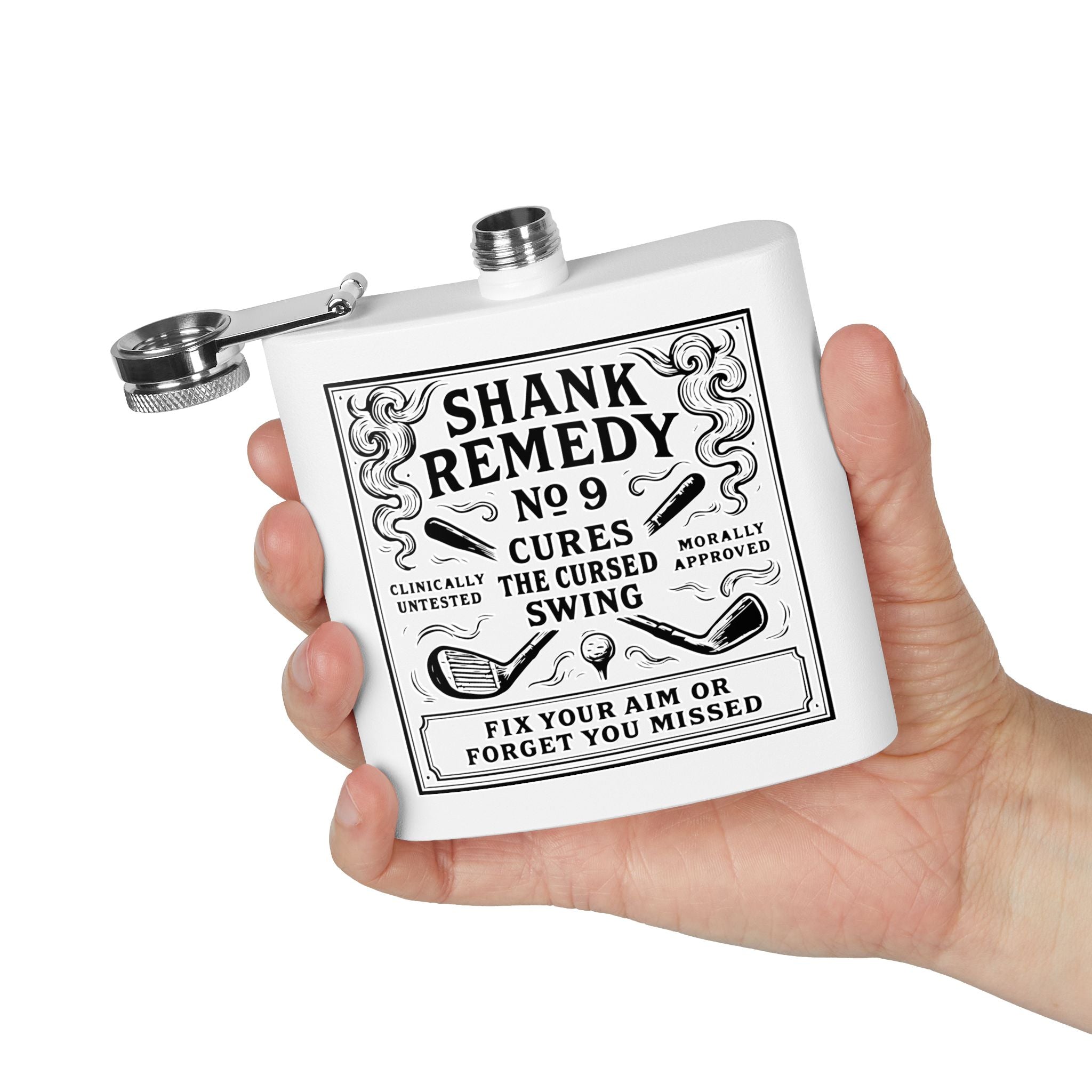 Shank Remedy Flask - 6oz