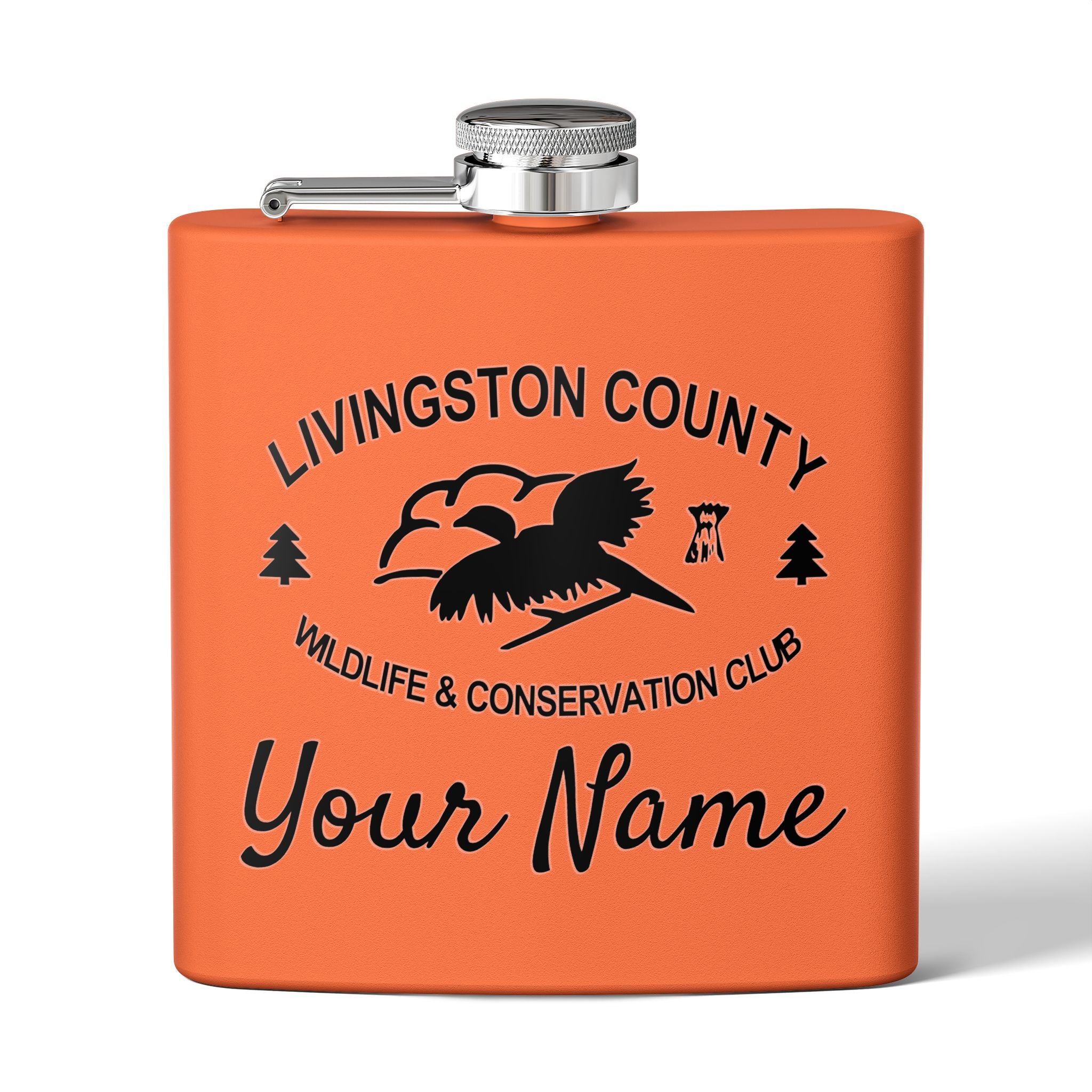 LCWCC Original Logo Flask - 6oz