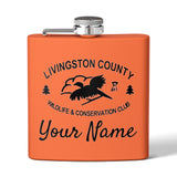 LCWCC Original Logo Flask - 6oz