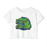 Crop Top T-Shirt - Women's - Big Lake Glass