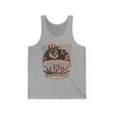 Stoned Eagle 1776 2026 Funny Patriotic Americana Basic T-Shirt - Unisex