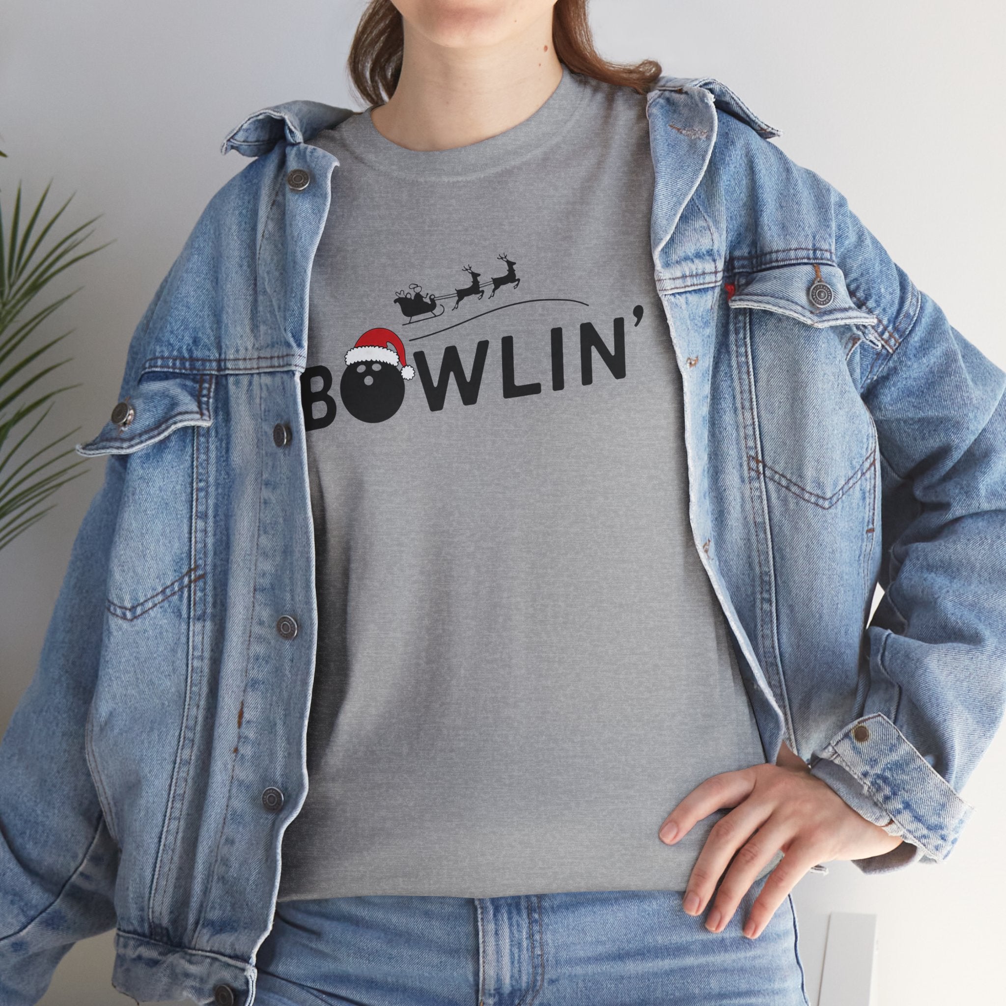 Bowlin Christmas Basic T-Shirt - Unisex
