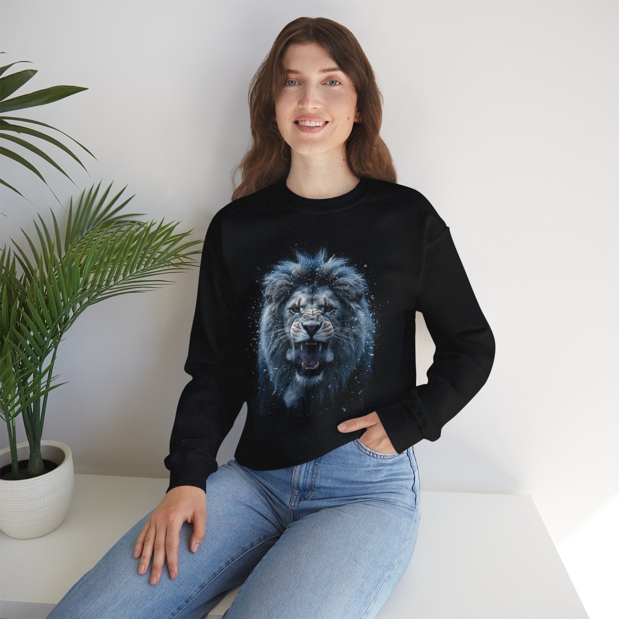 Lion Ice Crewneck Sweatshirt - Unisex