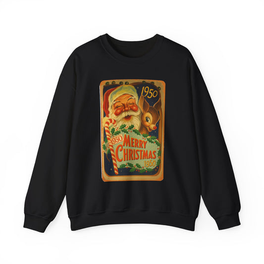 Merry Christmas 1950 Crewneck Sweatshirt - Unisex