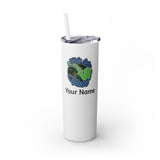 Skinny Steel Tumbler with Straw - 20oz - Big Lake Glass Pipe