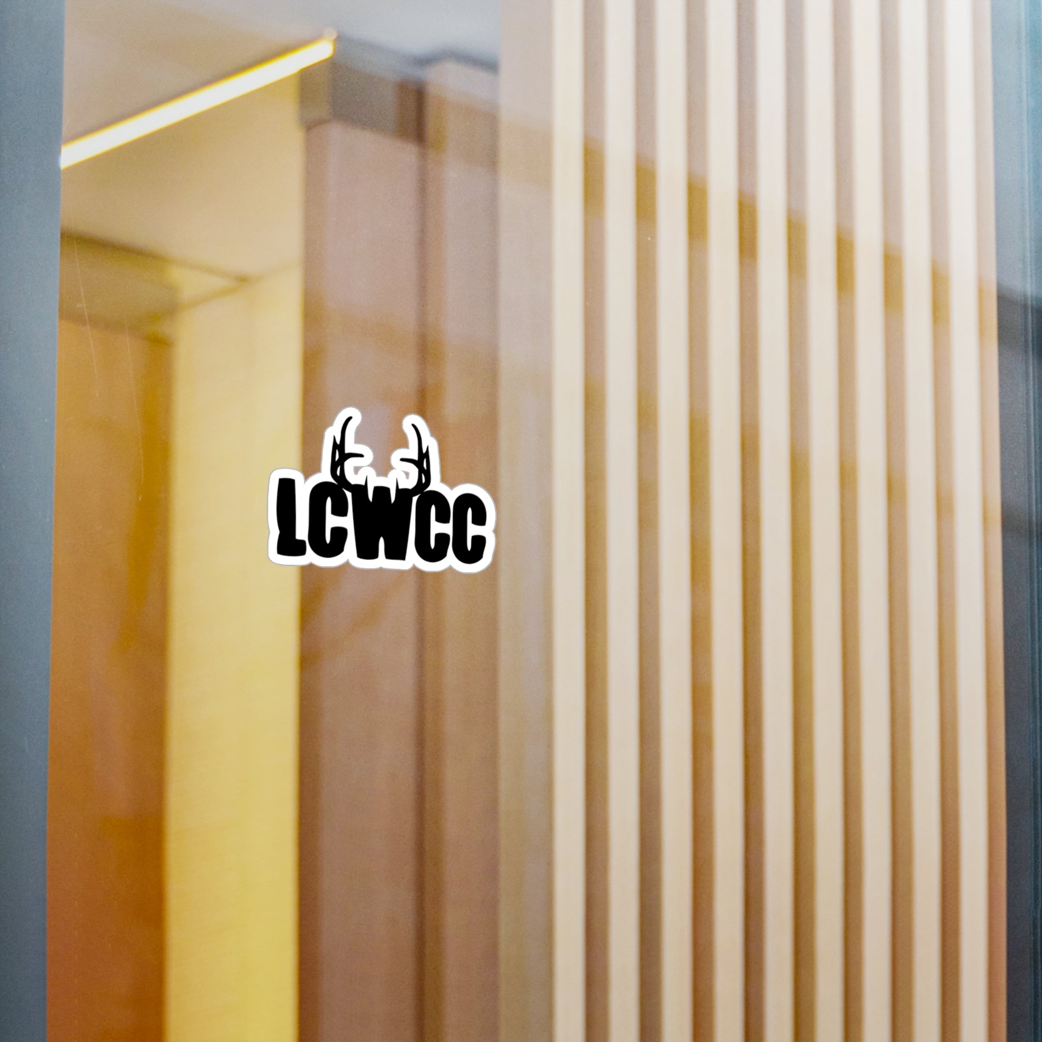 LCWCC Rack Logo Vinyl Decal