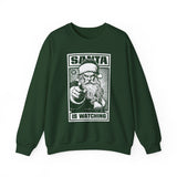 Santa is Watching Crewneck Sweatshirt - Unisex
