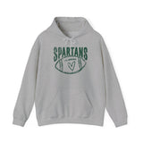 Spartans Heart Green Hoodie - Unisex