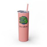 Skinny Steel Tumbler with Straw - 20oz - Big Lake Glass