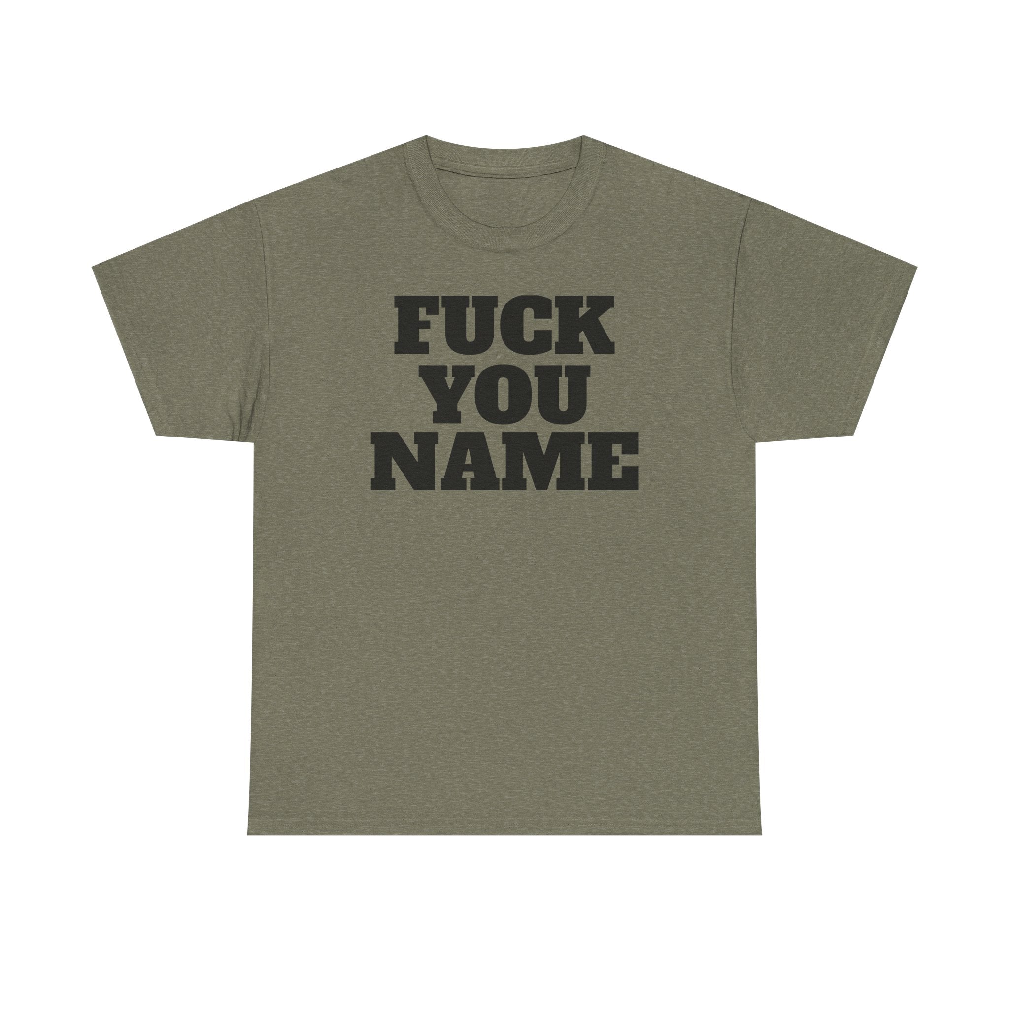 FU Name Personalized Basic T-Shirt - Unisex