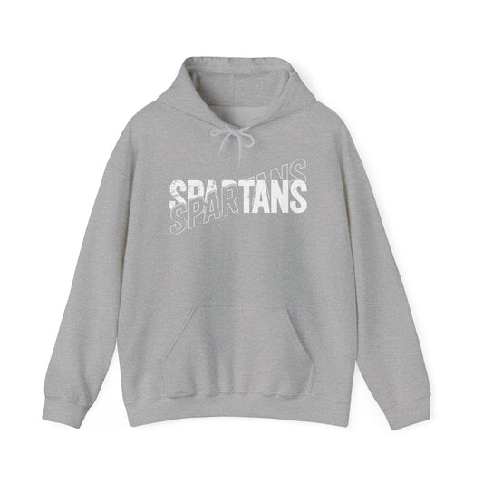 Spartans White Hoodie - Unisex