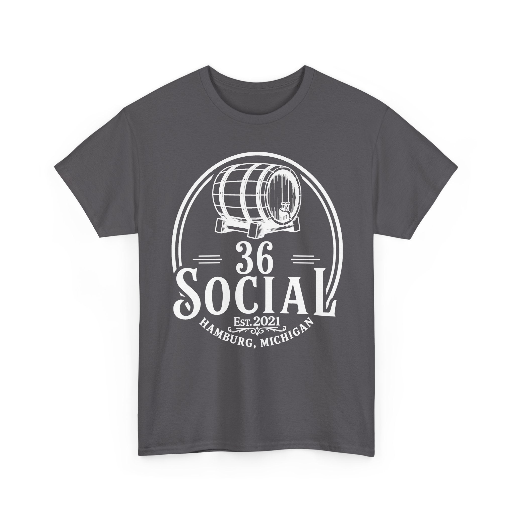 36 Social Logo 2 Black SL Basic T-Shirt - Unisex