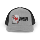 Euchre Bower Power Snapback Trucker Cap