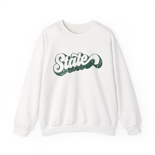 State Green Crewneck Sweatshirt - Unisex
