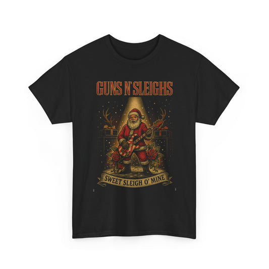 Guns N Sleighs Sweet Sleigh O Mine Firefly Basic T-Shirt - Unisex