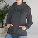 Spartans Heart Green Hoodie - Unisex