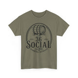 36 Social Logo 2 Black SL Basic T-Shirt - Unisex