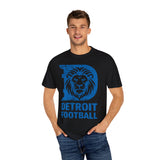 Detroit Football Blue Premium T-Shirt - Unisex