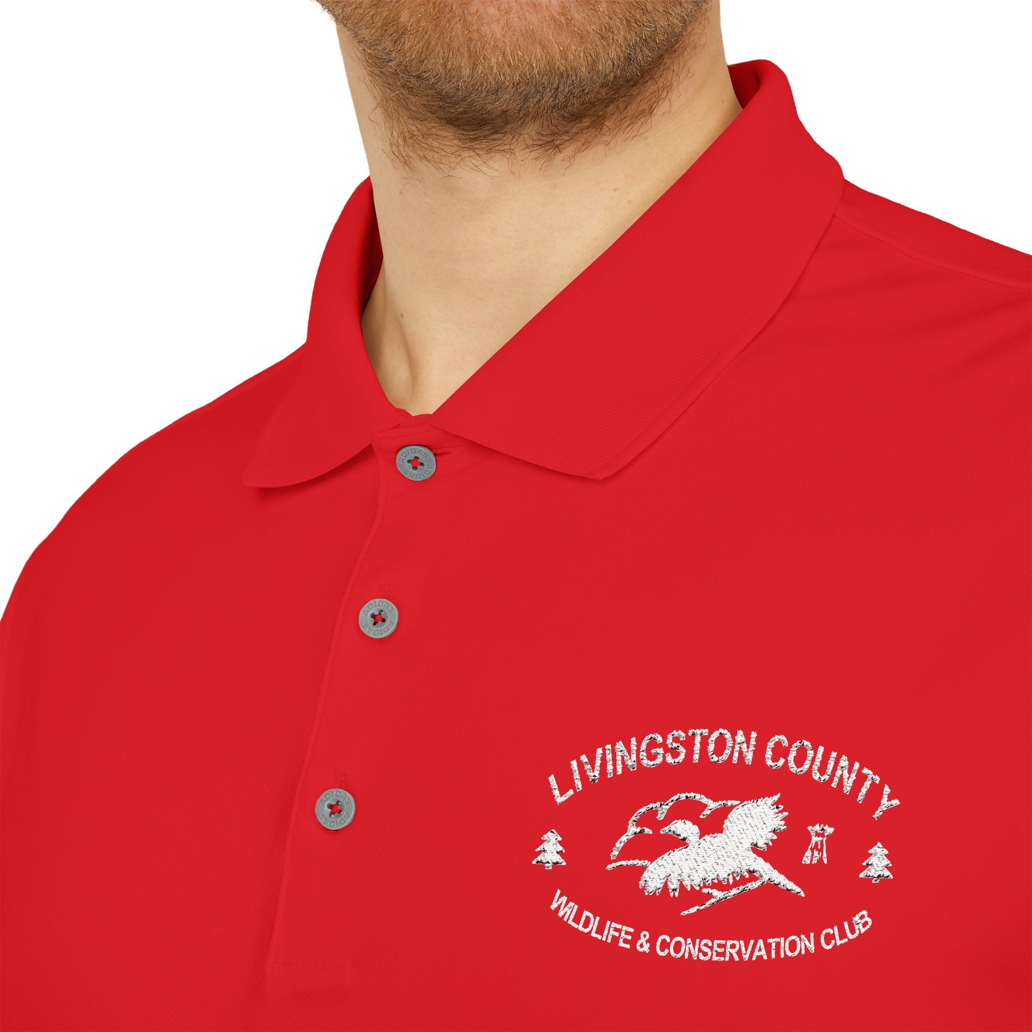LCWCC Original Logo - Adidas Unisex Performance Polo (Embroidery)