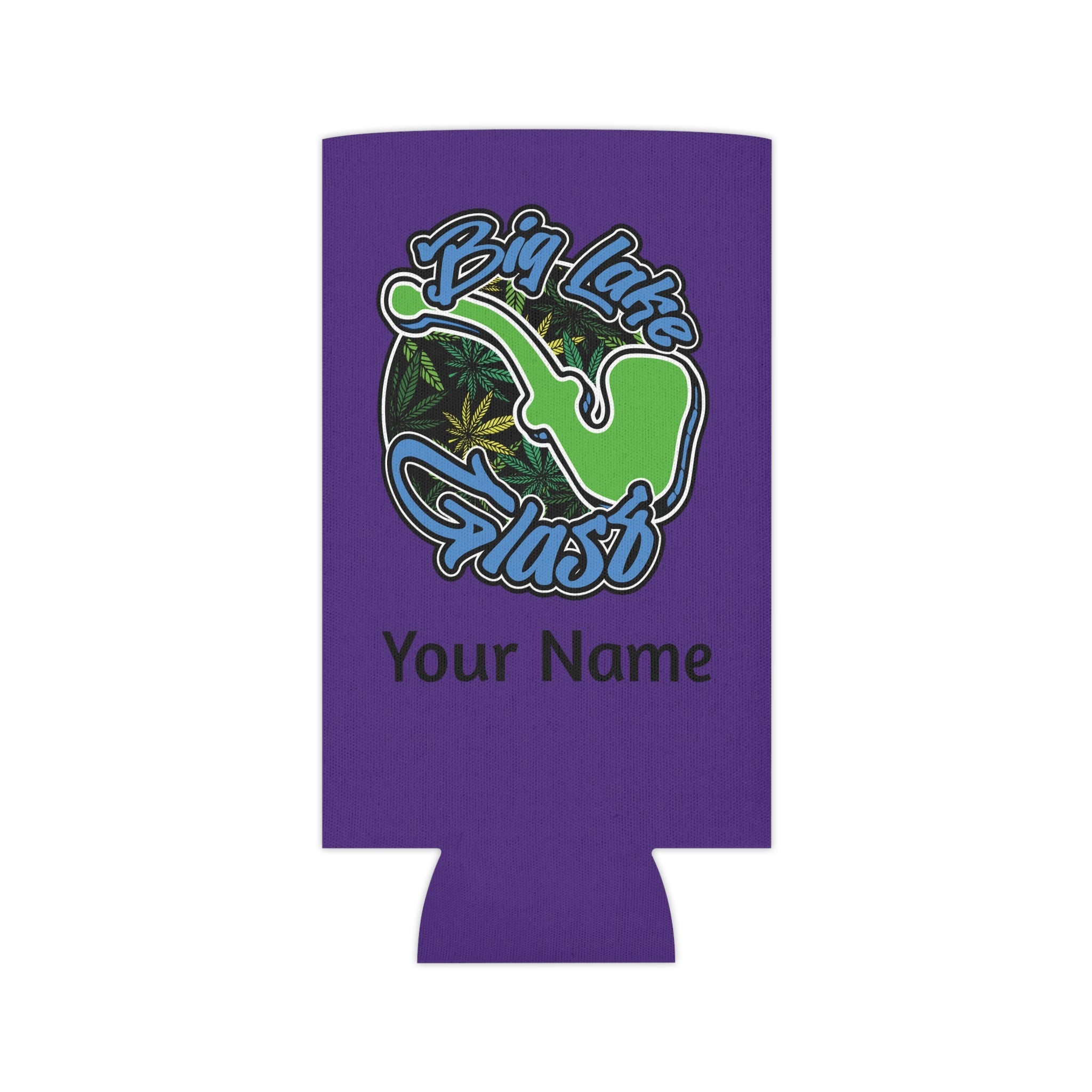 Can Cooler - Skinny - Big Lake Glass Pipe